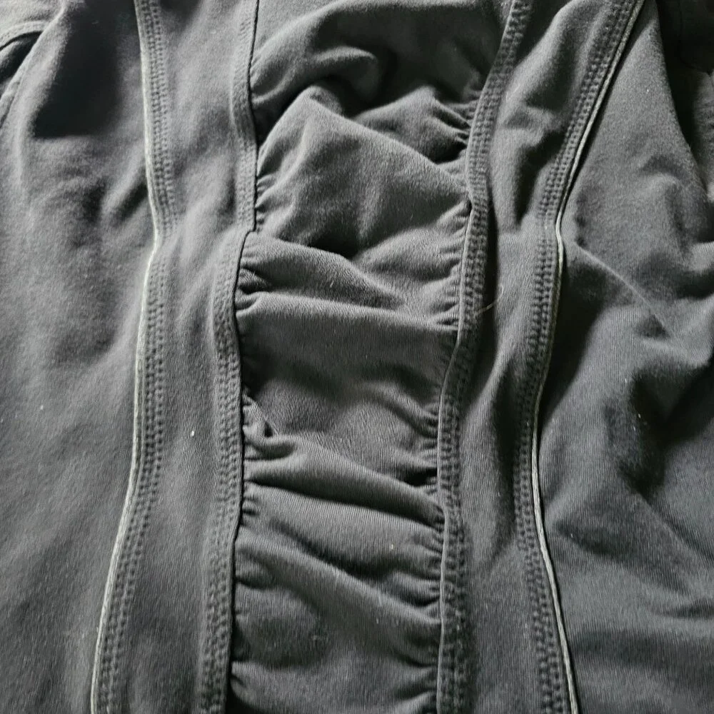 Athleta Women's Athletic Zip Hoodie Jacket Black Hooded size XS - Picture 4 of 13
